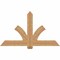Ekena Millwork Redmond Smooth Timber Gable Bracket, Western Red Cedar, 60"W x 35"H x 1 1/2"D x 5 1/2"F, 14/12 Pitch GBW060X35X0206RED00SWR - alternate 1
